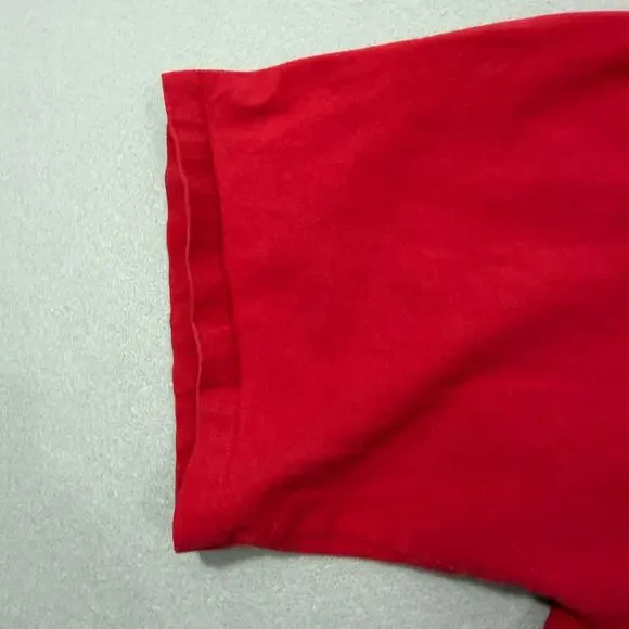 Vintage Coca Cola Big Print Shirt Men's Extra Large Red 1994 Promo Cola Soda Pop - Picture 5 of 11